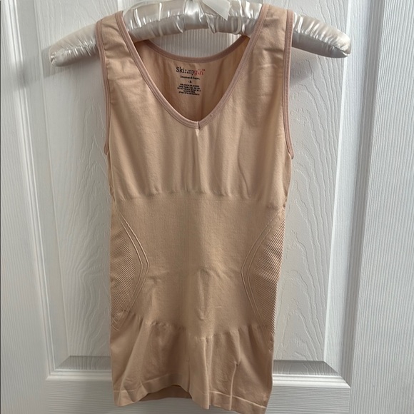 Women's SKINNYGIRL Nude Sleeveless Tank Shapewear Size Small - Picture 1 of 7